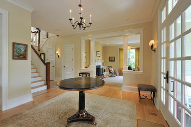 Inspiration for a transitional entryway remodel in DC Metro