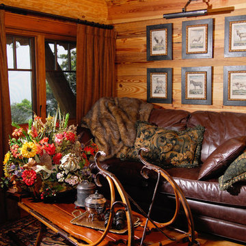 Log and Stone Timber Frame