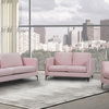 Poppy Velvet Sofa, Pink