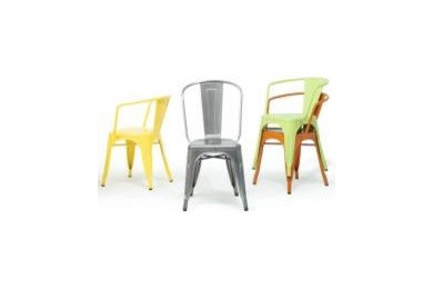 Pair of Legend Cafe Armchairs in Lime | made.com