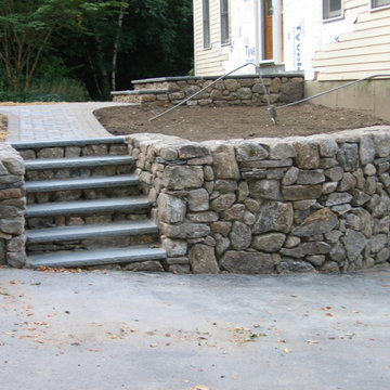 Bulk New England Fieldstone wall and steps
