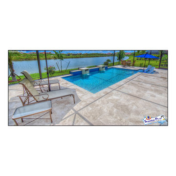 (Altfest) Lee County, FL Superior Pools Custom Swimming
