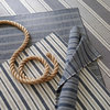 Gunner Stripe Woven Cotton Rug, 4'x6'