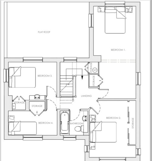 How to fit an ensuite in a bedroom? | Houzz UK