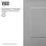 VIGO All-In-One Camden Stainless Steel Farmhouse Kitchen Sink Set, 33"