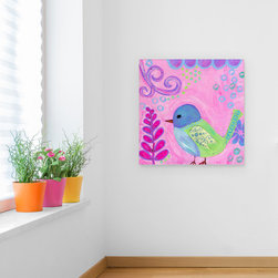 Lavender Green Bird - Products