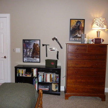 Teen Military Bedroom