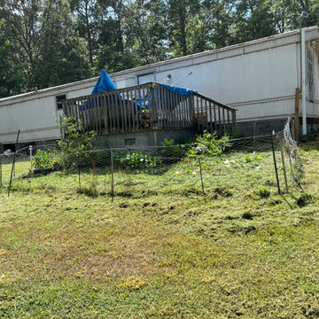 Landscaping , yard clean up trash and debris