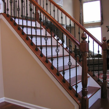 Maple Steps and Rail w/ Power Coat - Haddon Twp, NJ