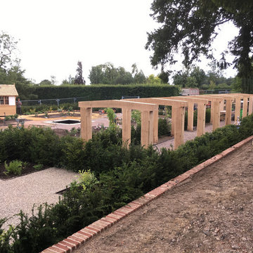 Giffords Hall - Oak Pergola Walk Way