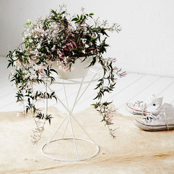 Hourglass Plant Stand | Ivy Muse - Plant Stands And Telephone Tables