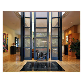 Custom Home Builders (Interiors) - Contemporary - Entry - Chicago - by ...