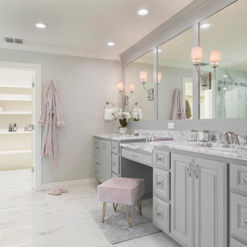 A Glamorous Master Suite Addition & Garage Conversion in Colleyville