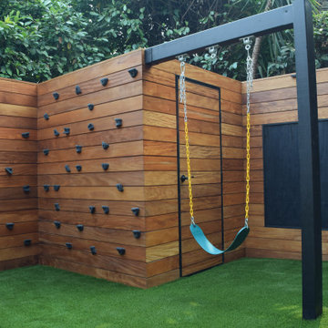 Mid-Century Modern Backyard - Oakland