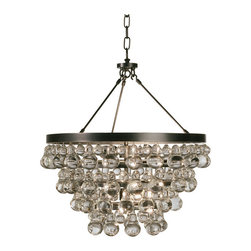 Robert Abbey Bling Chandelier , Deep Patina Bronze - Chandeliers