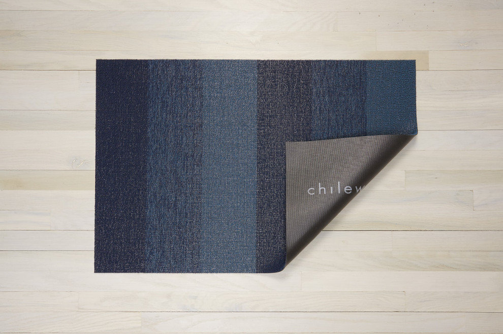 Marbled Stripe Shag, Bay Blue, 36"x60"