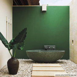 Haven 1800 Stone Freestanding Bath By Plumbline - Bathtubs