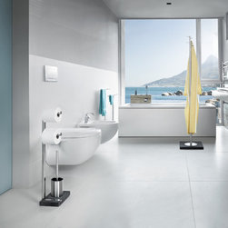 Blomus - Menoto Free Standing Tissue Brush Holder - Toothbrush Holders