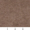 Taupe Brown Solid Woven Velvet Upholstery Fabric By The Yard