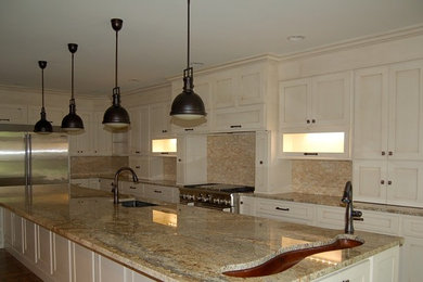 Elegant kitchen photo in Other