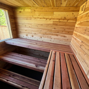 Backyard Sauna with Mountain Views - Lake Tahoe California