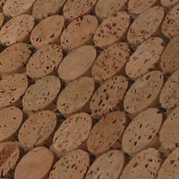 Real Cork Round Mosaic Tiles - Mosaic Tile