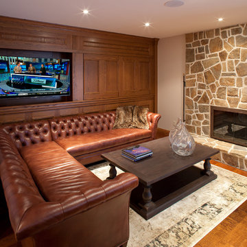 Family Entertainment Basement