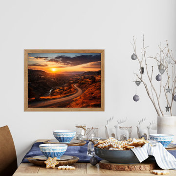 A Tranquil Trail Rustic Farmhouse Style Wall Art Prints