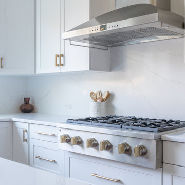 Crisp White Kitchen Design