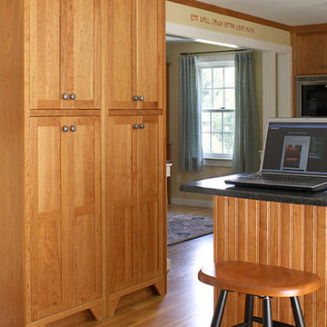 Shaker cherry kitchen