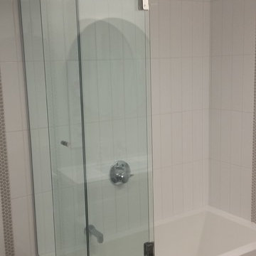 Space Saving Shower Door