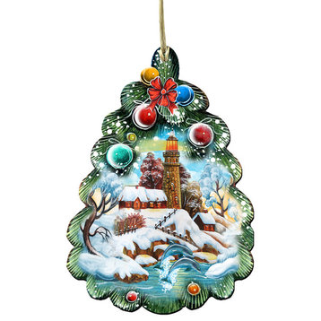 Lighthouse Tree Ornament