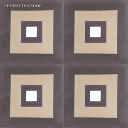 Contemporary Cement Tile - 床＆壁タイル