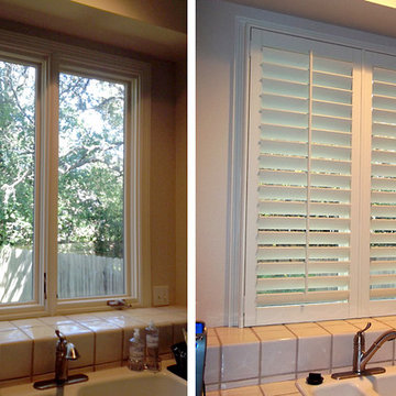 Kitchen window with tile