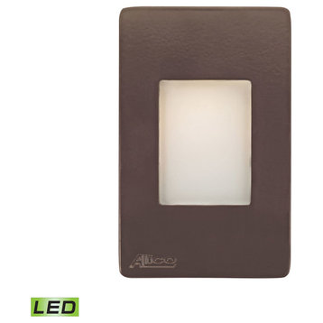 Thomas Beacon Under Cabinet Step Light, LED Opal Lens/Brown - WLE1105C30K-10-45