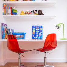 wall of shelving