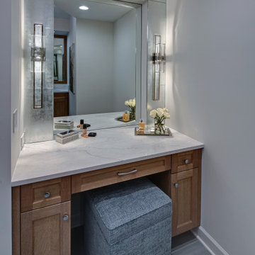 Chic High-Rise Primary Bathroom Makeover