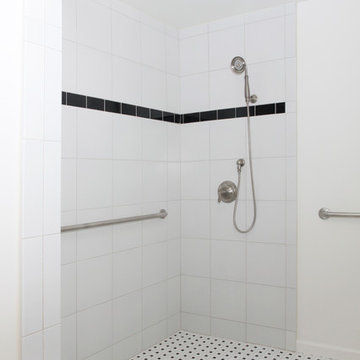 ADA Compliant Bathroom With Wheelchair Accessible Shower