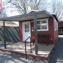 Shed for river