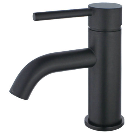 Kingston Brass LS822.DL Concord 1.2 GPM 1 Hole Bathroom Faucet - Matte Black