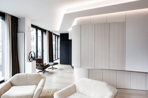 Moderne Salon by Agence Demont Reynaud /PPil
