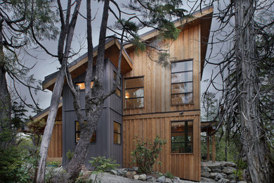 Example of a trendy exterior home design in Vancouver