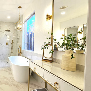 Allen TX - Master Bathroom Remodeling