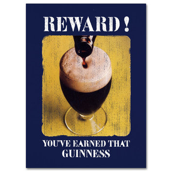 Guinness Brewery 'Reward' Canvas Art, 35"x47"