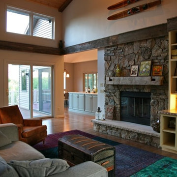 Reclaimed and Reimagined Retreat in Lake Geneva, Wi