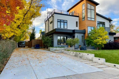 Minimalist exterior home photo in Denver