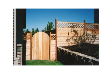 Cedar Wood Fence Projects