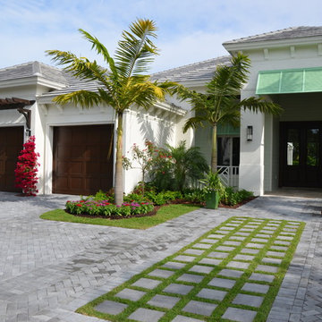 Eden Coast Custom Stained Garage Doors
