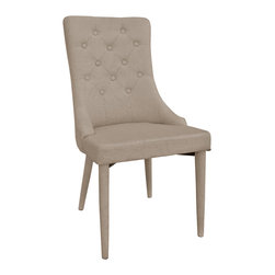 Brooklyn Stud Chair Mocha - Dining Chairs