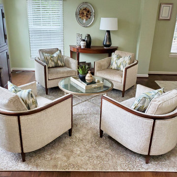Tranquil Living and Dining Rooms- Potomac Falls, VA